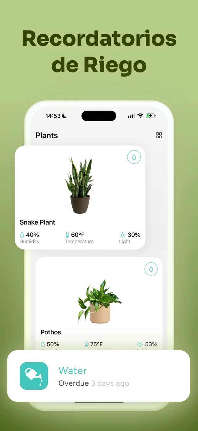 Configurar recordatorios de riego — FloraFlick